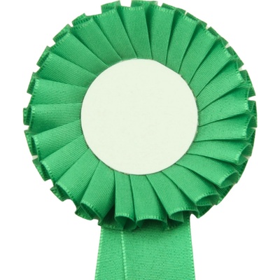 Kokarda jednořadá standard pr. 8 cm zelená