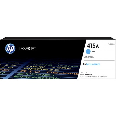HP 415A originální tonerová kazeta azurová W2031A