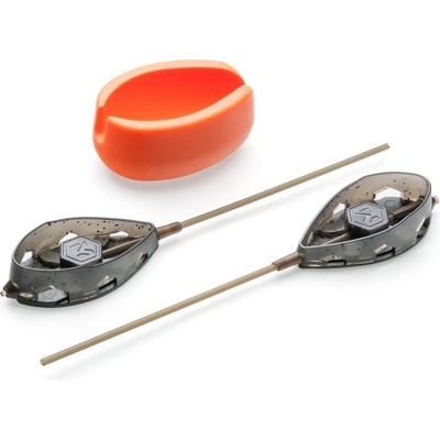 Mivardi Krmítko Method Feeder set QMR Flat XL long (50g + 60g + mould)