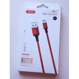 XO (Simple) USB Кабел XO-NB143, USB A - Lightning, 2м, 5V/2A