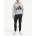Adidas Sportswear Big Logo Track Suit Grey/Black