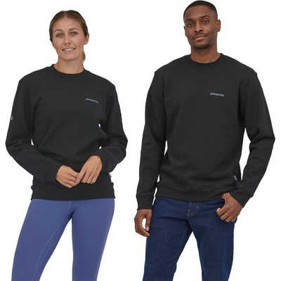 Patagonia Fitz Roy Icon Uprisal Crew Sweatshirt ink black