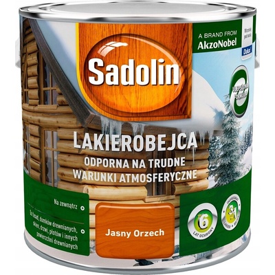 Lakovna Sadolin rozpouštědlová 2,5 l, světlý ořech