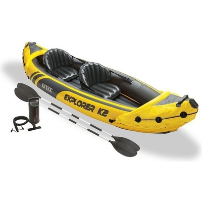 Двуместен надуваем каяк 312х91х51см 68307 (346378)