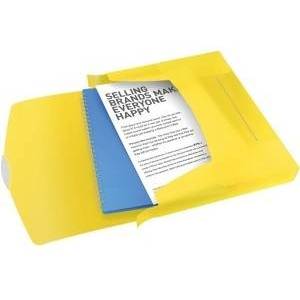 Esselte Briefcase with eraser esselte vivida 40 mm, yellow