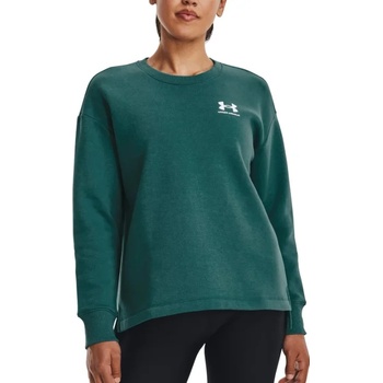 Under Armour Суитшърт Under Armour Rival Fleece Oversize Crew-GRN 1369423-722 Размер XS