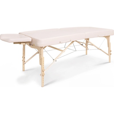 Fabulo Ayurveda Skladací masážny stôl Farba: krémová 192 * 81 cm | 17 kg | 2 farby