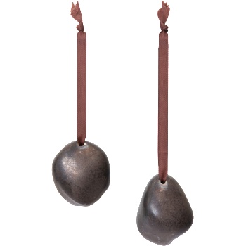 Ferm Living Bellure Коледни топки, кафяви, 2 бр (1104271965)