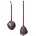 Ferm Living Bellure Коледни топки, кафяви, 2 бр (1104271965)