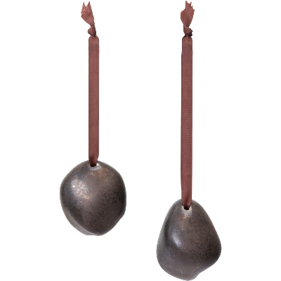 Ferm Living Bellure Коледни топки, кафяви, 2 бр (1104271965)