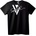 NOONEBRAND Тениска с лого V на Seventeen - 7XL, White