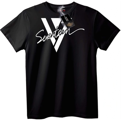 NOONEBRAND Тениска с лого V на Seventeen - 7XL, White