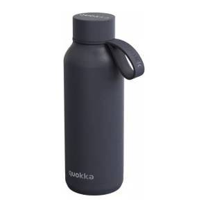 QUOKKA Solid With Strap - 510 ml Stainless Steel Thermal Bottle with Strap (Slate)
