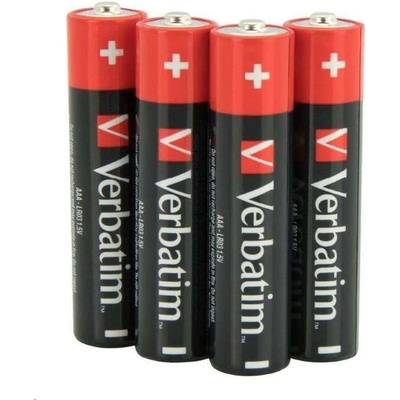 Verbatim Alkaline AAA 4ks 49500