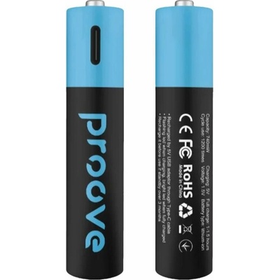 Proove Compact Energy AAA 740 MWh 2 ks USB-C RBCE75010008