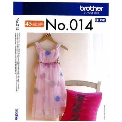 Příslušenství Brother vyšívací vzory č.14 křížkové výšivky – Zboží Mobilmania