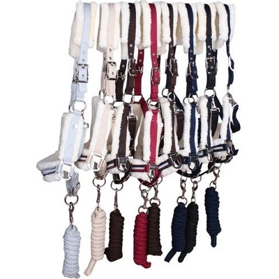 Kentaur Ohlávka s vodítkem pro koně s beránkem Zelená – Zboží Dáma Kentaur Ohlávka s vodítkem pro koně s beránkem Zelená – Zboží Dáma