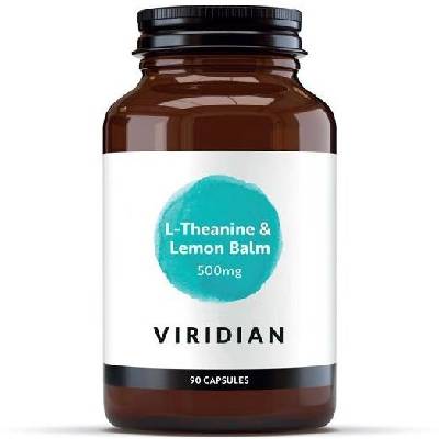 Viridian L-Theanine a Lemon Balm - L-Theanín s medovkou 90 kapsúl