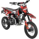 HECHT Детски бензинов мотор HECHT 51125 RED 125 см³, 8.1 к. с. , 70 км/ч, 4 скорости, ел. стартиране и kick start (HECHT51125RED)
