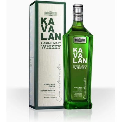 Kavalan Concertmaster Port Cask Finish 40% 0,7 l (kartón)