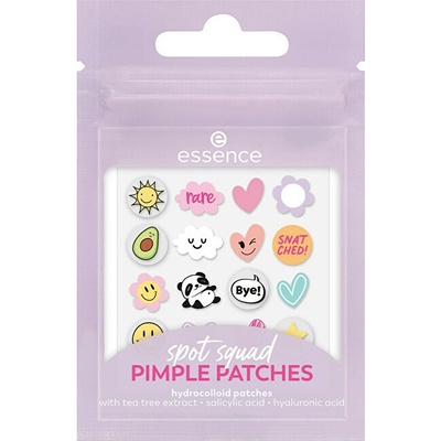 essence Náplasti na nedokonalosti pleti Spot Squad (Pimple Patches) 32 ks