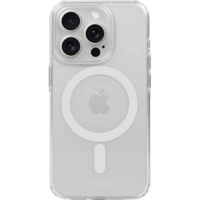 Holdit Гръб Holdit за iPhone 15 Pro, MagSafe Case, Бял