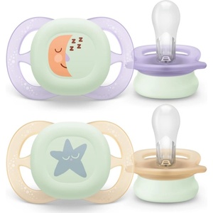 Philips Ultrastart Day&Night SCF075/17 0-2 m биберон Girl 2 бр