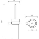 Nimco Bormo - toaletní WC kartáč BR 11094W-26
