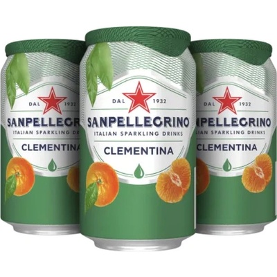 San Pellegrino mandarinka plech 330 ml