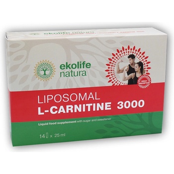 Ekolife Natura Liposomal L-Carnitine 3000 350 ml od 849 K - Heureka.cz