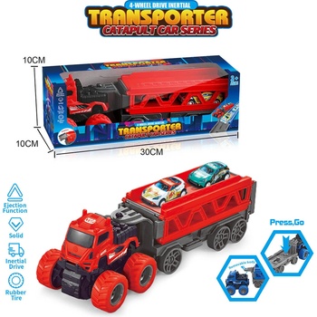 Image 1 of Armtoys БЪГИ АВТОВОЗ СЪС СГЪВАЕМА РАМПА И КАТАПУЛТ