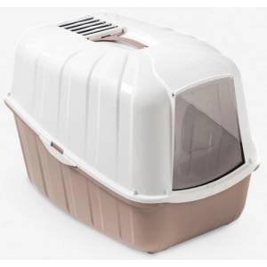 MPS KOMODA - Закрита котешка тоалетна, с лопатка и филтър с активен въглен - 54 x 39 x 40 (височина) см, MPS Италия - 05065