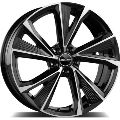 GMP Evento 7.5x19 5x114.3 ET50 black diamond