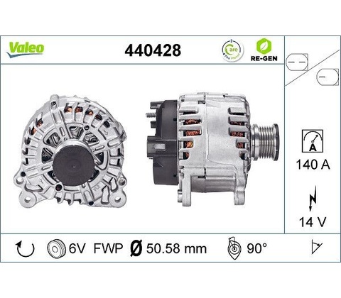Alternátor VALEO 440428