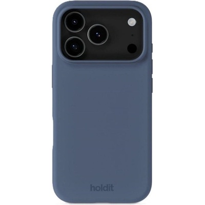 Holdit Калъф Holdit - Silicone, iPhone 17 Pro, Pacific Blue (7330985168109)