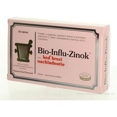 Pharma Nord Bio-Influ-Zinok 60 tablet – Hledejceny.cz