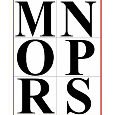 Samolepky M-Z, 38 mm 170 x 100 mm