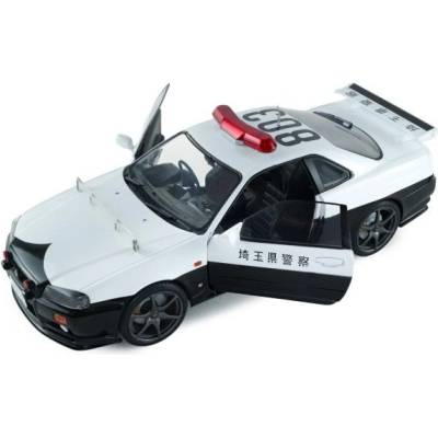 Solido 1: 18 nissan skyline gt-r (bnr34) ЯПОНСКА ПОЛИЦИЯ