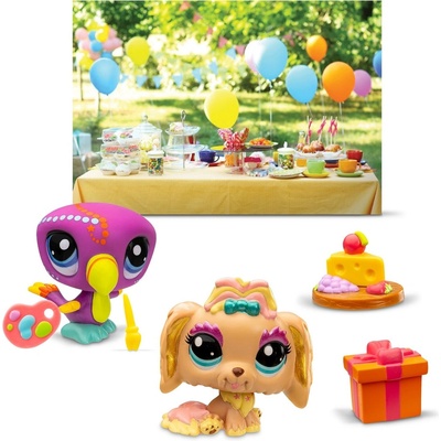 TM Toys Littlest Pet Shop balení 2 figurek Petfluencers 102,