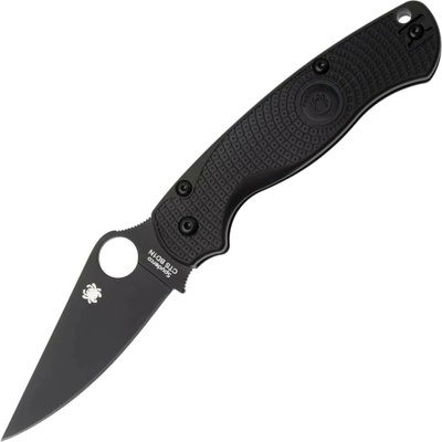 Spyderco Para Military 2 Black Lightweight Black Blade CTS-BD1N, FRN, Compression Lock C81PBBK2