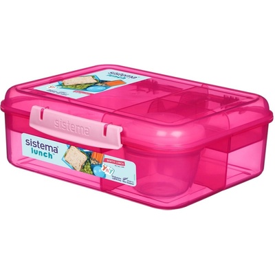Sistema Olovrantový box 1,65 l Bento Lunch to go ružová