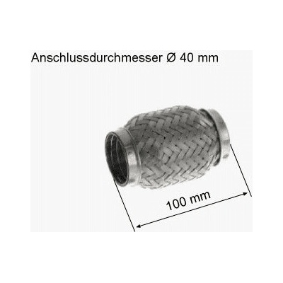 Pružný díl výfuku HJS interFLEX connector 83 00 8548