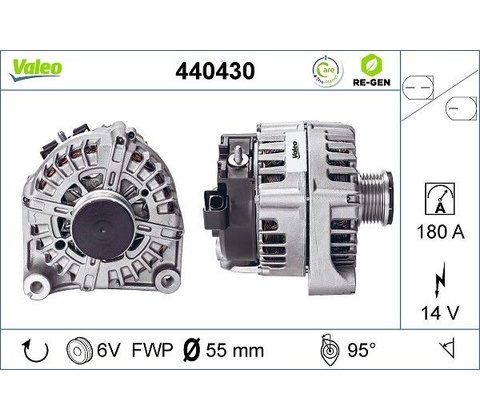 Alternátor VALEO 440430