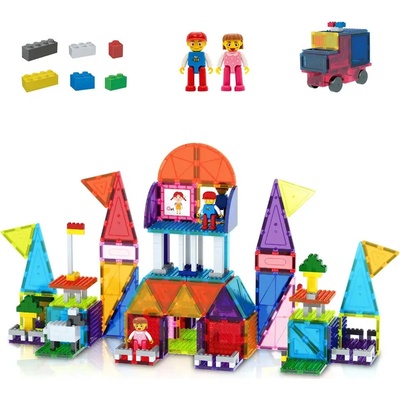 PicassoTiles stavebné bloky set 333 ks