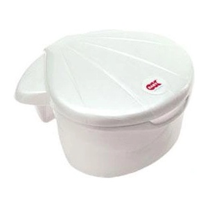 Okbaby Поставка за вана за аксесоари OK Baby - Корал, Бяла (OKBCO79201W)