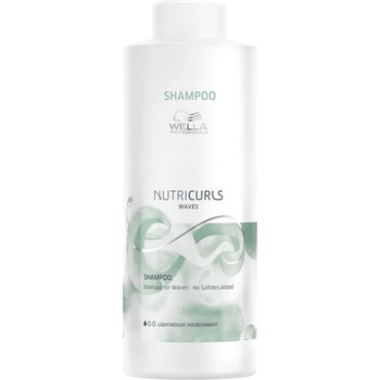 Wella Nutricurls Waves & Curls Shampoo 1l