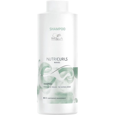 Wella Nutricurls Waves & Curls Shampoo 1l