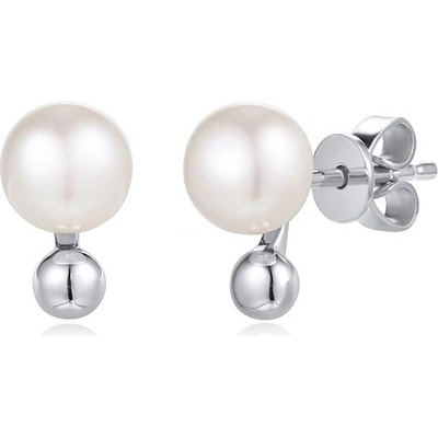 Silverino náušnice se zirkony 7904