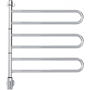 PAX Електрическа лира за кърпи Pax Flex U 3/650, 64W с таймер Momento II - хром (26-1021)