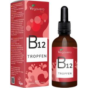 Vegavero Vitamin B12 Drops 500 mcg | with Methylcobalamin & Adenosylcobalamin [50 мл]